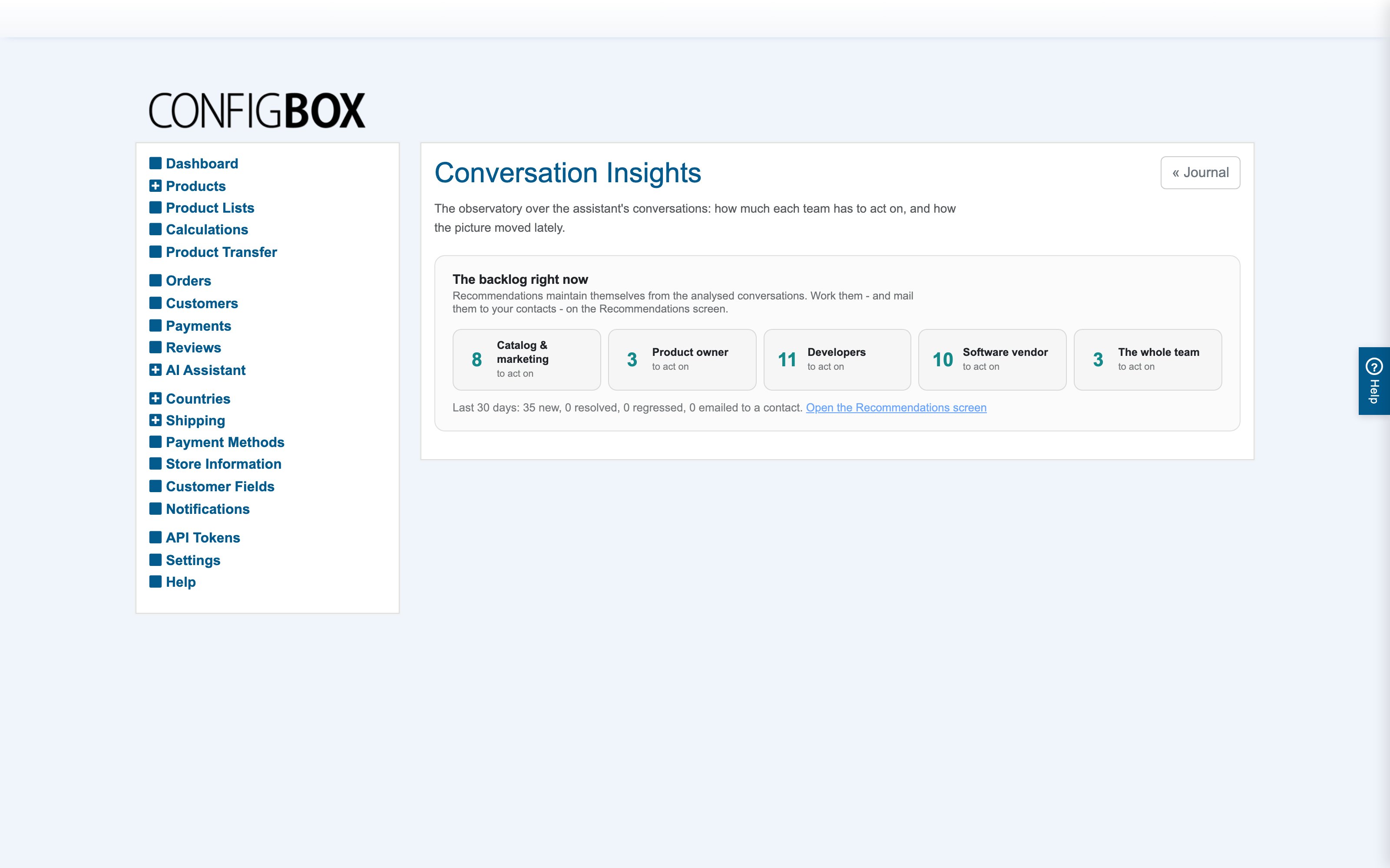Conversation Insights: the backlog digest