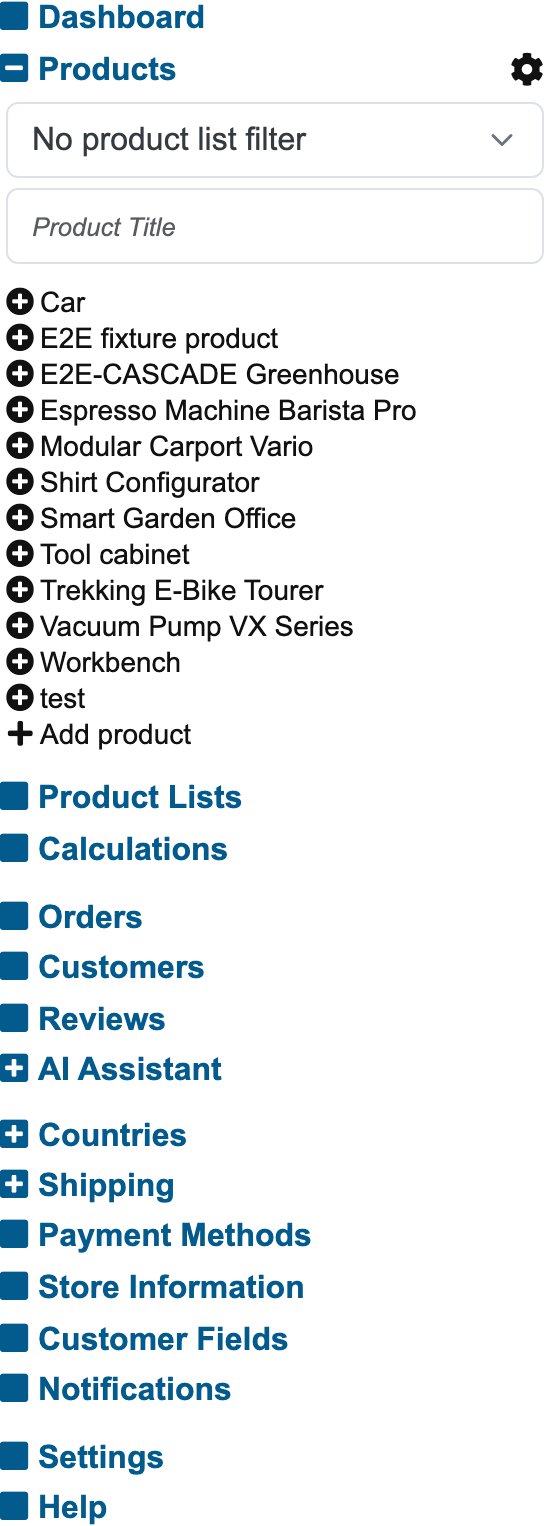 The product tree